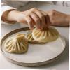 CIYODO 100pcs Round Bbq Paper Non-stick Parchment Baking Sheets Oil Easy Peel for Steaming Cooking Random Color view 4