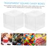 COLLBATH 10pcs Pp and Pvc Plastic Packing Boxes for Candy for Weddings Parties and Celebrations for Treats and Diy Projects view 3