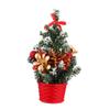 OKUMEYR Christmas Miniature Decor Artificial Xmas Ornament for Home Tabletop Festive Indoor Decoration for Holiday Party Room Displays view 1