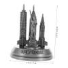 QUMIIRITY York Souvenirs Metal Building Tower Statue Figures Home Decor Figurines Book Support Sculpture Vintage Souvenir Decor view 2