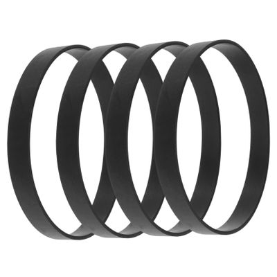 CHILDWEET 4pcs Rubber Cleaner Belt for Vacuum Cleaner Wear-Resistant Drive Belt Easy Installation High Toughness Compatible Models