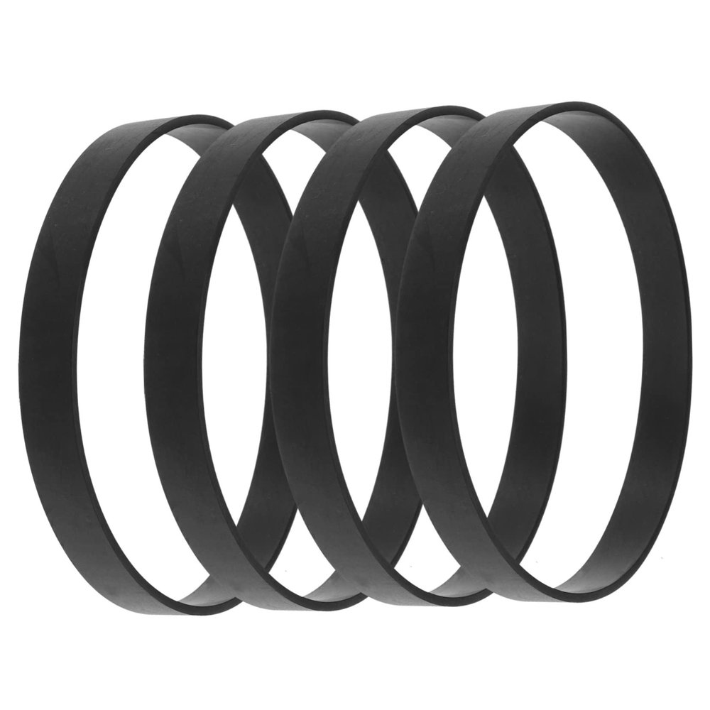 CHILDWEET 4pcs Rubber Cleaner Belt for Vacuum Cleaner Wear-Resistant Drive Belt Easy Installation High Toughness Compatible Models