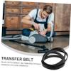 CHILDWEET 4pcs Rubber Cleaner Belt for Vacuum Cleaner Wear-Resistant Drive Belt Easy Installation High Toughness Compatible Models view 3