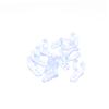 GLEAVI 10pcs Clear PVC Led Rope Light Clips Holders for Round Rope Lights Easy to Install Mounting Clips for Outdoor Indoor Use for Patios Decks and Parties view 1