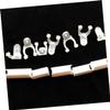 GLEAVI 10pcs Clear PVC Led Rope Light Clips Holders for Round Rope Lights Easy to Install Mounting Clips for Outdoor Indoor Use for Patios Decks and Parties view 2
