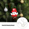 Five Pointed Star Shaped Metal Hooks, Decorative Gold S Hooks for Christmas Wreath, Christmas Home Decorations, Ornamental Hanging Hooks view 4