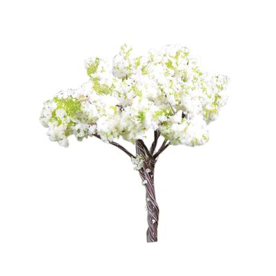Tofficu Artificial Mini Tree Realistic Simulated Succulent Home Office Decor Landscape Model Tree Accessory