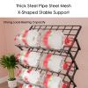 KIYILIHI Shoe Rack, 5 Tier Shoe Drying Rack, Installation Free Foldable Shoe Display Stand, for Home Shopping Mall Bedroom Closet Dorm Room Entryway(White) view 3