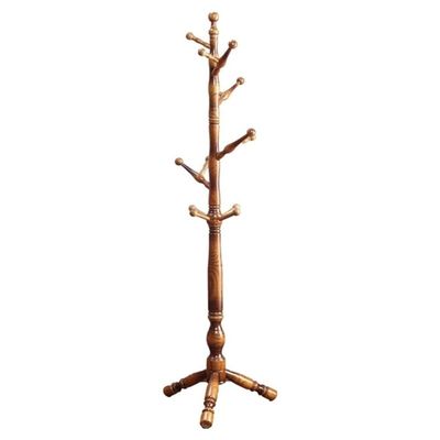 Coat Rack Solid Wooden Coat Rack 12 Hook Entryway Hall Bedroom Stand Tree Rack for Clothes Hat Jacket Scarf Hanger Coat Stand (Color : A, Size : 180x48cm)