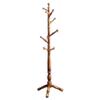 Coat Rack Solid Wooden Coat Rack 12 Hook Entryway Hall Bedroom Stand Tree Rack for Clothes Hat Jacket Scarf Hanger Coat Stand (Color : A, Size : 180x48cm) view 1