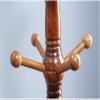 Coat Rack Solid Wooden Coat Rack 12 Hook Entryway Hall Bedroom Stand Tree Rack for Clothes Hat Jacket Scarf Hanger Coat Stand (Color : A, Size : 180x48cm) view 2