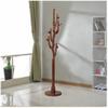 Coat Rack Coat Rack Freestanding Wooden Coat Tree with 9 Hooks Easy to Assemble Coat Hanger Stand for Bedroom Hallway Entryway Coat Stand (Color : Begonia) view 1
