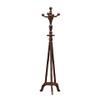 Coat Rack Coat Stand Stand Free Standing Coat Tree Wooden Coat Rack with Hooks Retro Modern Coat Stand Hanger Coat Stand (Color : Coffee, Size : 180 * 45cm) view 1