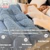Rusopobe Quilt King Size Sherpa Full Size, New Winter Lambswool Heavy Quilts Double Sided Thickened Cashmere Comforter Wintering Warm Quilt Blanket(D,180x220cm/4.0kg) view 3
