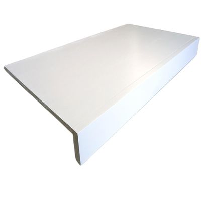 Wire Shelf Covers (Real Wood) for Pantry & Closet Custom Fit for Wire Rack Covers Handmade in USA, Custom Sizes for 9, 12, 16 or 20 Width to Upgrade Closet Shelving (23L, 16W, White)