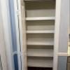 Wire Shelf Covers (Real Wood) for Pantry & Closet  Custom Fit for Wire Rack Covers  Handmade in USA, Custom Sizes for 9, 12, 16 or 20 Width to Upgrade Closet Shelving (23L, 16W, White) view 2