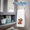 Adorable Christmas Sweater Kitchen Hand Towel | Yorkshire Terrier | Pet Animal Lover Gifts view 4