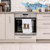 Adorable Christmas Elf Kitchen Hand Towel | German Shepherd | Pet Animal Lover Gifts view 3