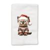 Adorable Christmas Kitchen Hand Towel | Color point Shorthair | Pet Animal Lover Gifts view 2
