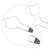 CAXUSD Car Ceiling Hat Rack Easy Install Hat Holder for Truck and Suv Space-saving Interior Accessory Versatile Car Organization view 3