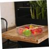 BUTIFULSIC 2pcs Iron Wire Basket for Storage Organizing Space Saving Xmas view 4
