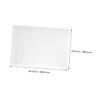 ROMISBABA Transparent Mattress Storage Bag Heavy Duty Mattress Protector Reusable Cover for Pouch Double Layer Mil and Stylish view 2