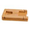 BIUDECO Bamboo Pot Lid Storage Rack Multipurpose Kitchen Organizer for Utensils Easy to Clean and for Keeping Your Kitchen Tidy view 1