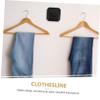 FONDOTIN 2.8m Retractable Drying Line Stainless Steel Clothesline Heavy Duty Outdoor Indoor Clothesline view 3