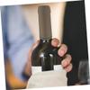 100pcs Golden Plastic Wine Bottle Heat Shrink Caps for Sealing view 2