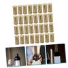 100pcs Golden Plastic Wine Bottle Heat Shrink Caps for Sealing view 3