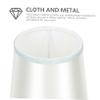 MOLUCKFU Stylish Cloth Lampshade for Ceiling Light Unique Home Decor Soft Light Easy Installation Practical and Beautiful Design for Creating Artistic Atmosphere view 2