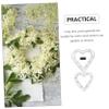 HOOTNEE DIY Hanging Wreath Frame Metal Wreath Form Heart Shape Wire Frame for Craft view 4