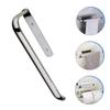 MOLUCKFU Stainless Steel Towel Rack Over The Door Rack Chrome Paper Towel Holder view 3