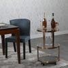KEPIUAAF Bar Cart, Home Bar Hotel Serving Cart Wine Cart - Kitchen Storage Trolley Kitchen Trolley Cart 3 Tier Bar Cart Drinks Trolley,Kitchen Serving Trolley Storage with Wheel,Tea Cart view 2
