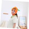 MERRYHAPY Pumpkin Shape Plush Hat for Halloween Parties Funny Decorative Headwear for Adults and Boys and Girls Comfortable and Prop for Photos and Festive Celebrations view 4