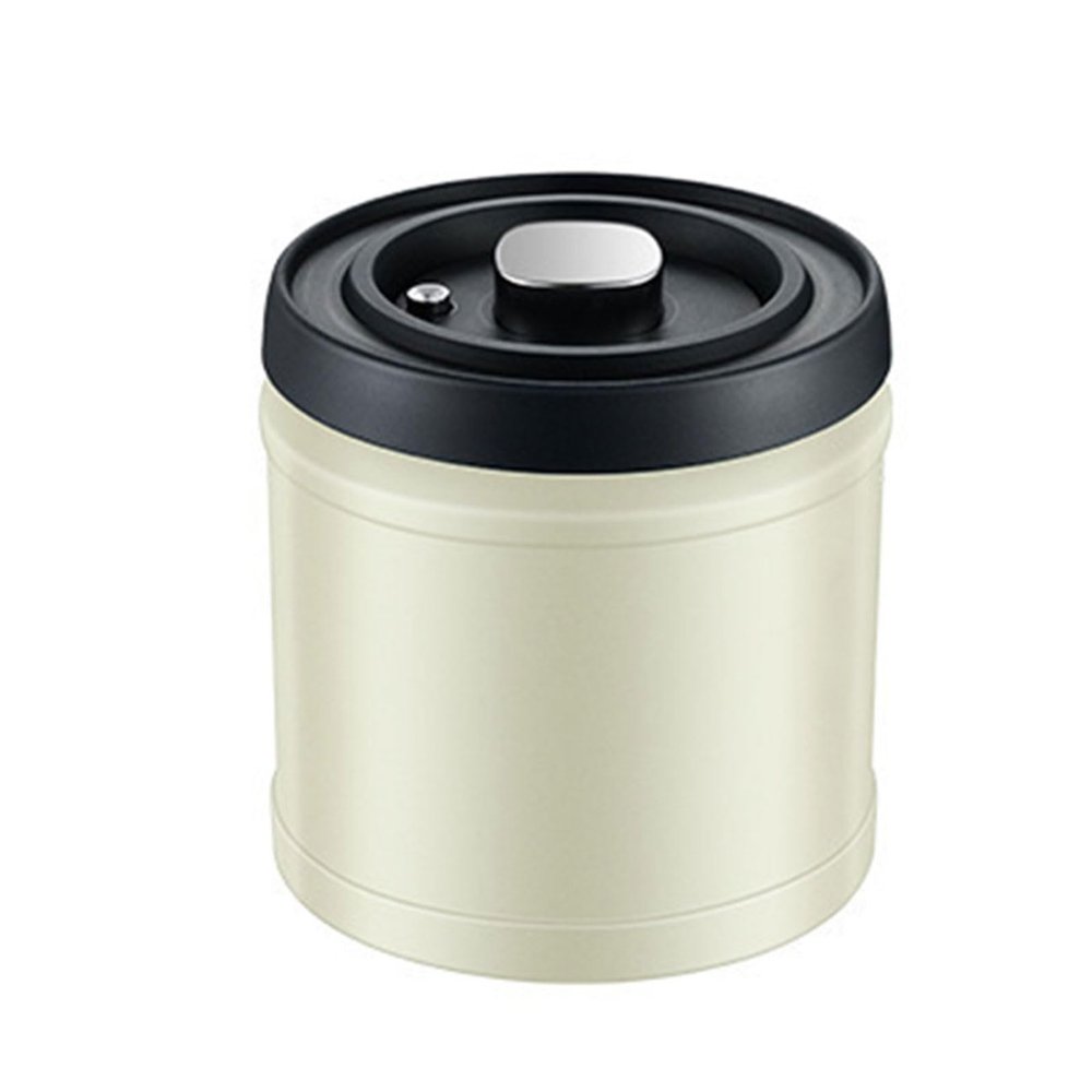 304 Stainless Steel Airtight Coffee Container Storage Canister Jar Vacuum Sealed Cans Food Kitchen Storage