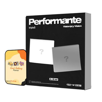 Visionary Vision (Performante) tripleS Album [A Ver. + B Ver. (2 Standard Ver.) Full Album Set]+Pre Order Benefits+BolsVos K-POP Inspired Freebies