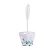 BHYTAF Toilet Brush, Toilet Brushes & Holders Resin Bathroom Toilet Brush Holder Set, Wall-Mounted Cleaning Soft Bristles Toilet Bowl Cleaning view 1