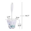 BHYTAF Toilet Brush, Toilet Brushes & Holders Resin Bathroom Toilet Brush Holder Set, Wall-Mounted Cleaning Soft Bristles Toilet Bowl Cleaning view 2