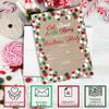 Amanda Creation Christmas Invitations with Envelopes  Eat Drink & Be Merry Kraft Polka Dot, 4 Pack 5x7 Double Sided Fill-In Invite Cards with Four White Envelopes Perfect for Holiday Parties view 2