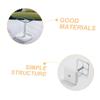 CAXUSD Stainless Steel Toothbrush Holder with Resin Base Creative Multi-Function Organizer for Electric Toothbrushes and Makeup Brushes Easy to Clean Bathroom Storage view 4