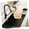 FELTECHELECTR Fruit Washing Basket Sink Drain Basket Kitchen Sink Drain Strainer Set view 4