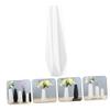 GARVALON Stylish Flower Vase Ceramic Decorative Vase for Flower Arrangement Home view 4