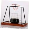 FUNOMOCYA Stainless Steel Coffee Dripper Portable Funnel for Coffee Juice Wine Lightweight Easy to Use Coffee Filter Rack view 3