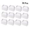 FRCOLOR 30pcs Board Candy Boxes for Wedding Shower Favour Boxes Handle Paper Treat for Snack Party Macaron Diy Packaging view 3