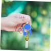 FOMIYES Bottle Keychain Glass Bottle Pendant Essential Oil Bottle Key Chain Stylish Wallet Keych view 4