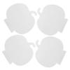 BESPORTBLE 4pcs Clear Pumpkin Board Led Light Base Accessories for Halloween Creative Acrylic Sign High Light Transmittance Versatile Decoration for Indoor Parties and Festive Occasions view 1