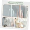 OKUMEYR 10pcs Multifunctional Shoe Hanger Drying Rack Portable Double for Drying Lightweight Laundry Room and Home Use view 4