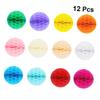 LABRIMP Honeycomb Ball Latte Art Banner 15cm Party Decorations 12pcs Creative Paper Hangings Chic Party Pendant Indoor/Outdoor Decorations Random view 4