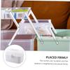 White PP Multi-Layer Medicine Storage Box with Cover for Home view 3